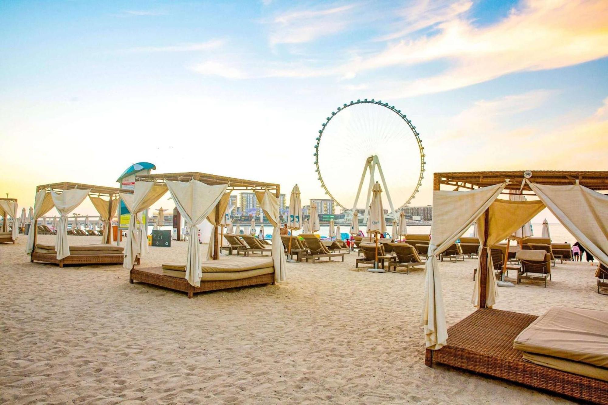5 Star Serviced Apartment With Beach Access In The Heart Of Dubai Marina Free Welcome Gift Box Upon Arrival Bagian luar foto